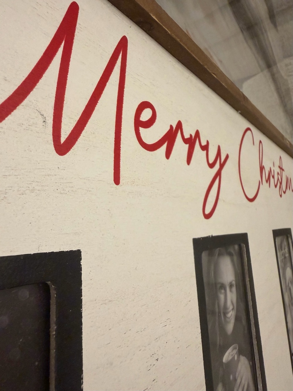 🎄Kirkland’s “Merry Christmas” Wall Decor Photo Frames w/ Hooks - Picture 3 of 6